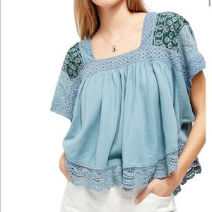Free People Boho-Chic Top